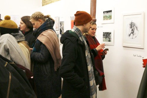 Cluster Illustration Edition III Private View 1st March 2018 | Natalie Knowles Art © 2018