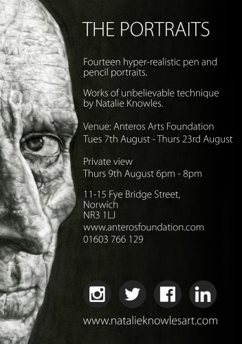 EXHIBITION The Portraits by Natalie Knowles | 2018 © Natalie Knowles Art