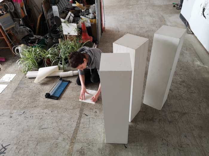 001 In the Studio Natalie Knowles Art 2022